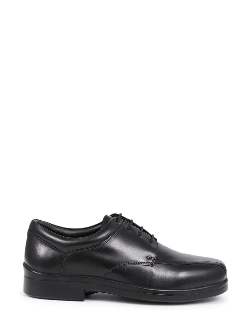 Pavers Black Extra Wide Fit Smart Lace-Up Shoes