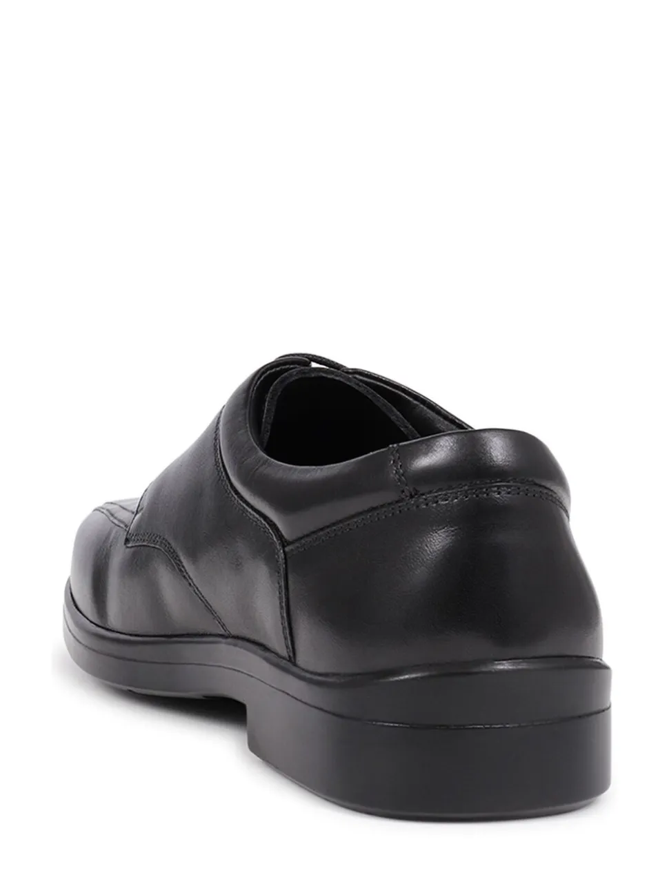 Pavers Black Extra Wide Fit Smart Lace-Up Shoes