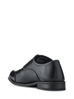 Pavers Black Smart Lace-Up Shoes