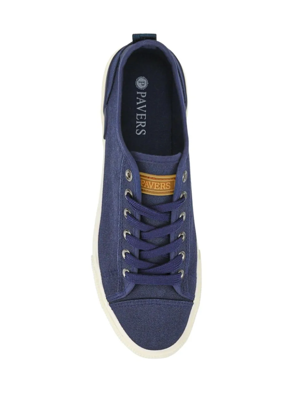 Pavers Blue Casual Lace-Up Trainers