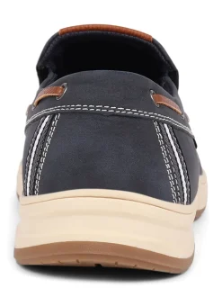 Pavers Blue Pavers Blue Slip On Boat Shoes