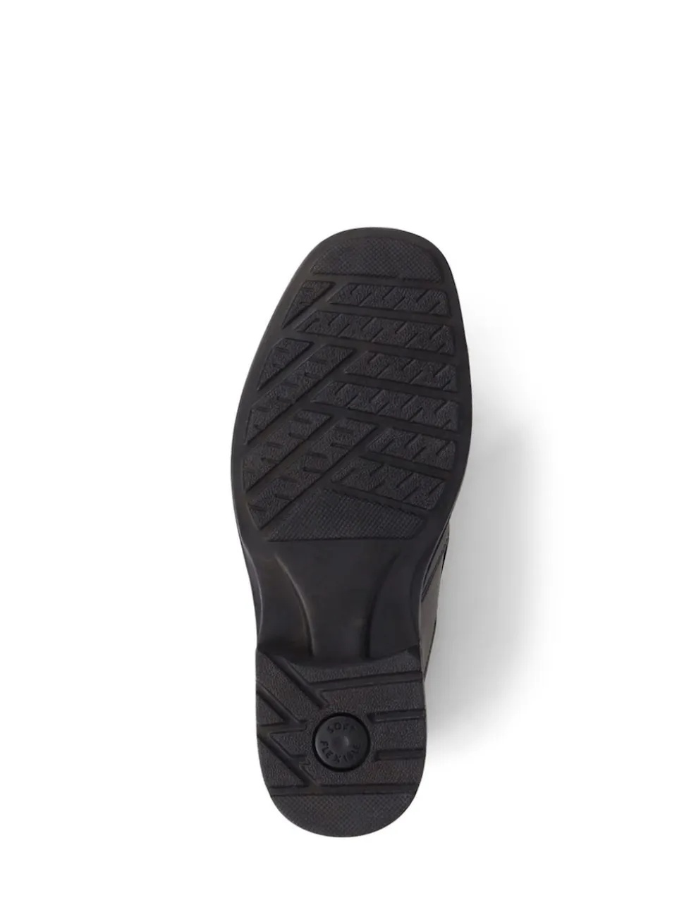 Pavers Gents Slip On Smart Black Shoes