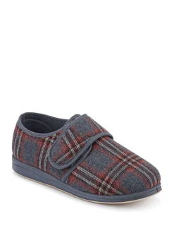 Pavers Grey Gents Slippers Full