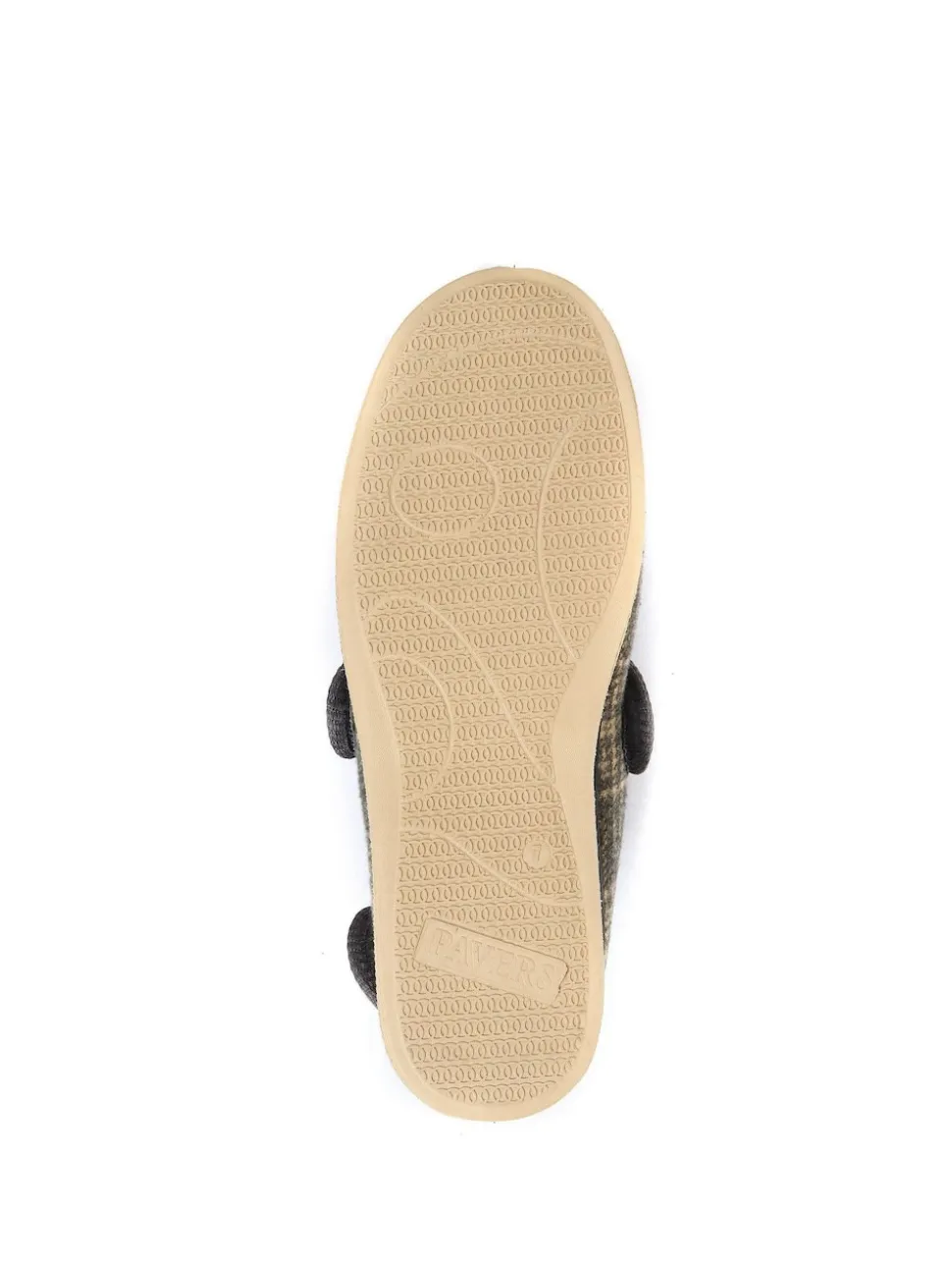 Pavers Grey Touch Fasten Slippers