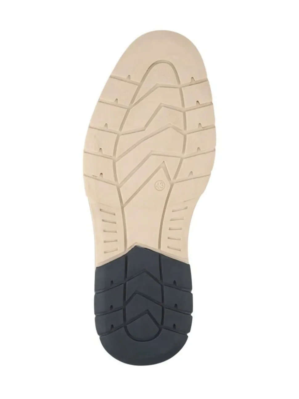 Pavers Natural Dual Fasten Leather Shoes