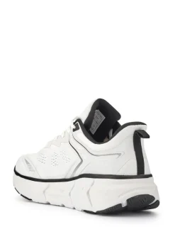 Pavers White Wide Fit Memory Foam Trainers