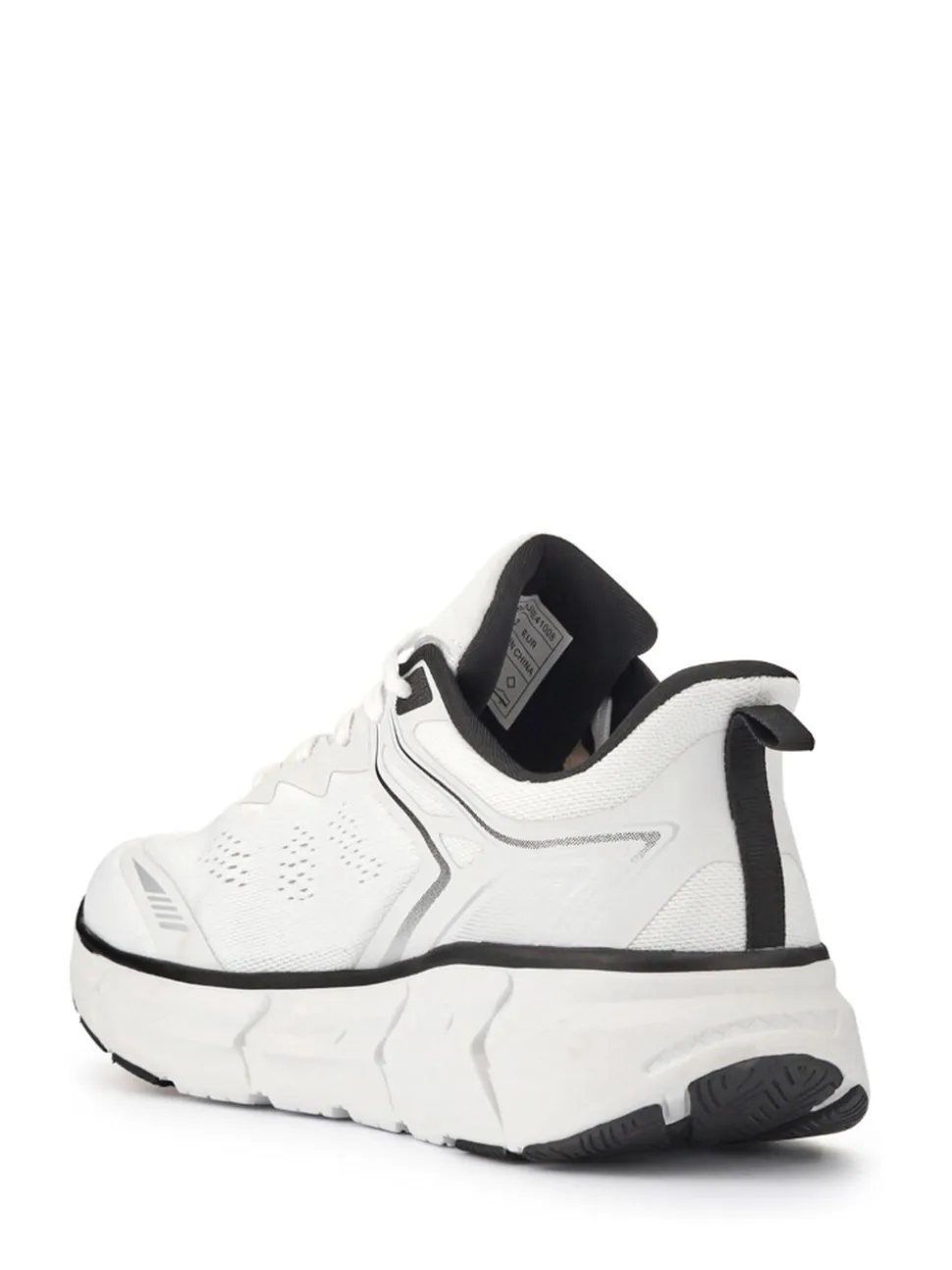 Pavers White Wide Fit Memory Foam Trainers