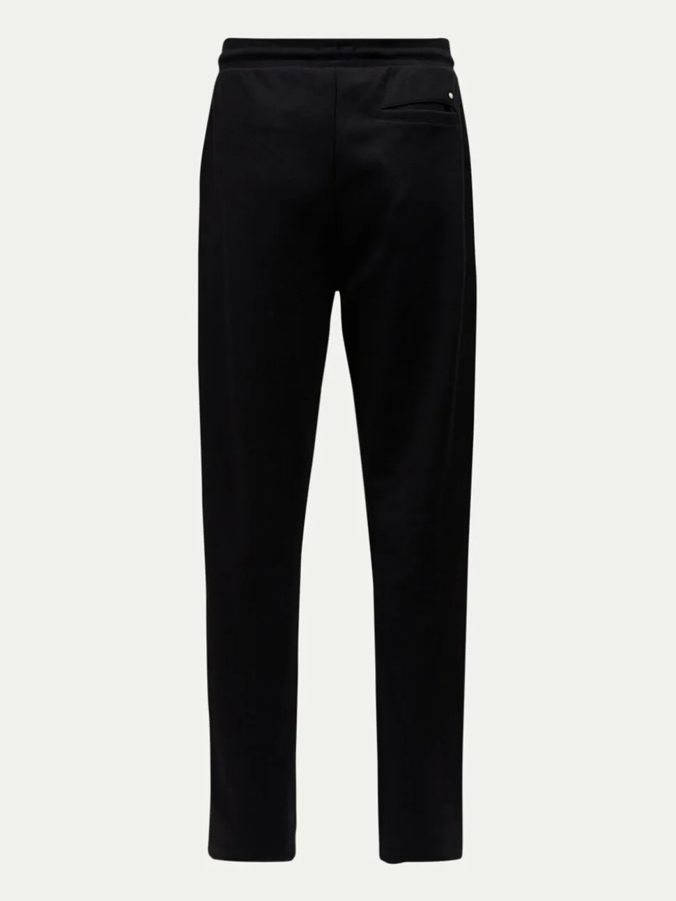 Peckham Rye Black Interlock Jersey Joggers