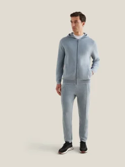 Peckham Rye Blue Milano Knit Joggers