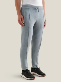 Peckham Rye Blue Milano Knit Joggers