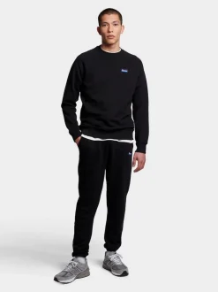 Penfield Black Mens Relaxed Fit 100% Cotton Original Logo Joggers
