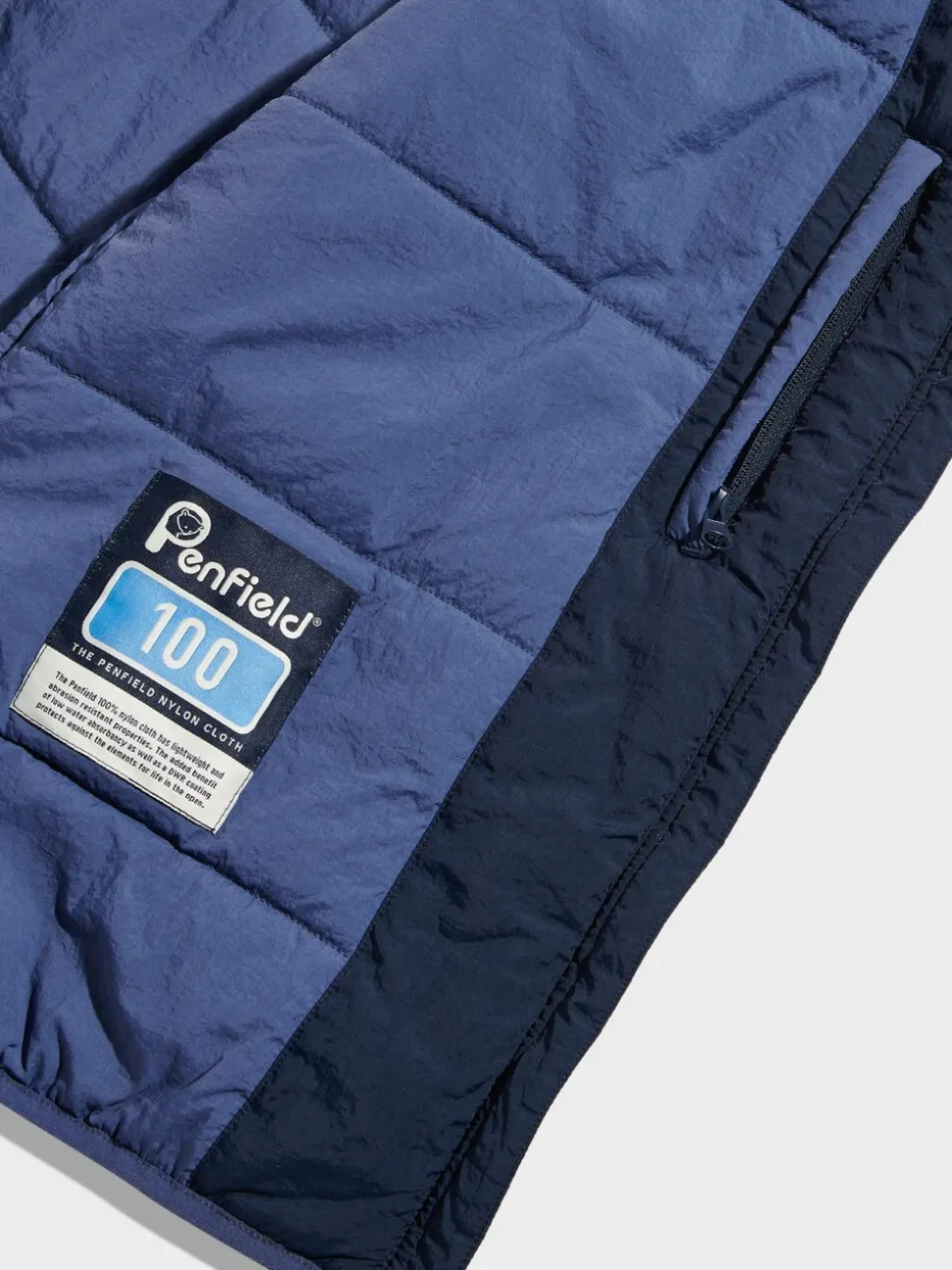 Penfield Blue Mens Assabet Flat Vest