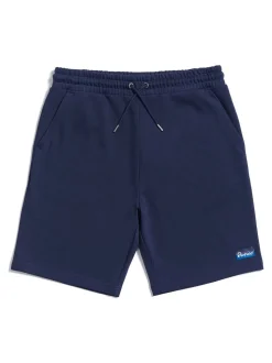 Penfield Blue Mens Original Logo Sweat Shorts