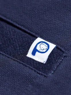 Penfield Blue Mens Original Logo Sweat Shorts