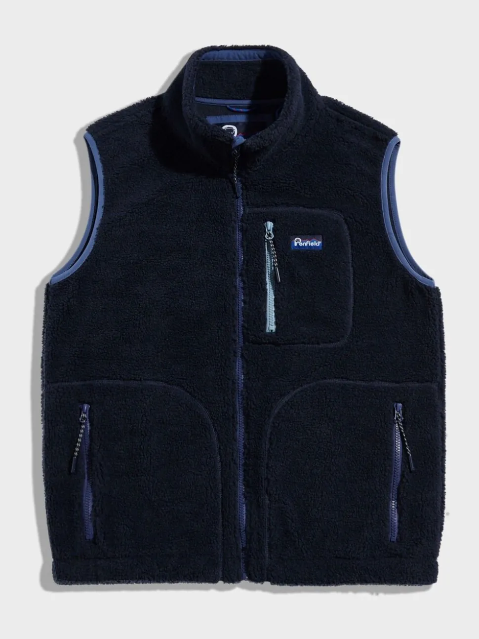 Penfield Blue Mens Trailblaze Vest