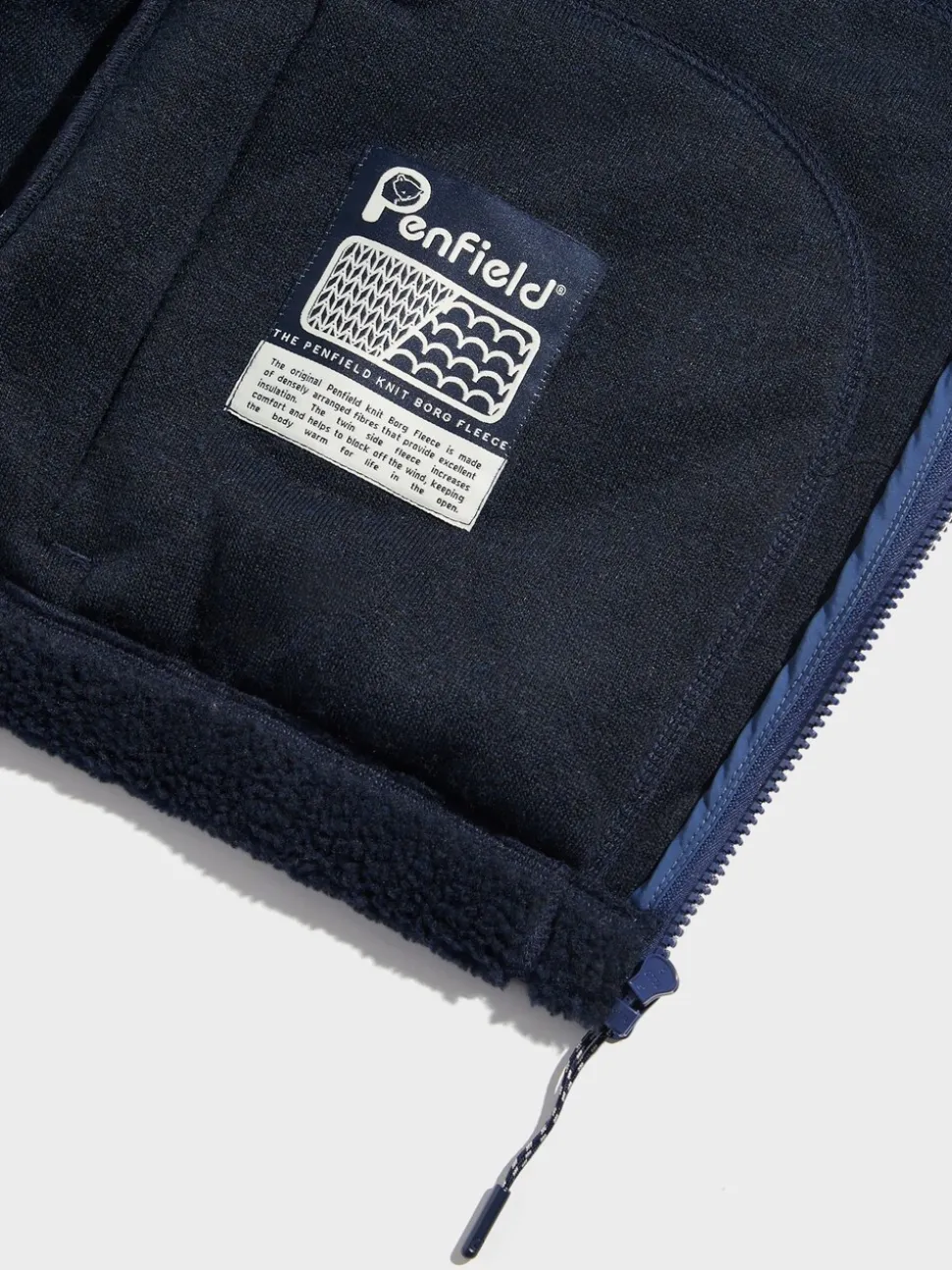 Penfield Blue Mens Trailblaze Vest