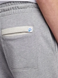 Penfield Grey Mens Original Logo Sweat Shorts