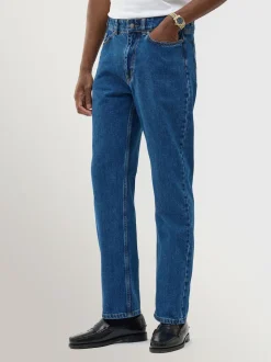 Percival Blue Straight Leg Denim Jeans