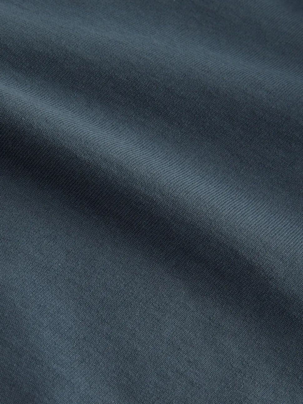 Petrol Blue Lightweight Zip Up Hoodie