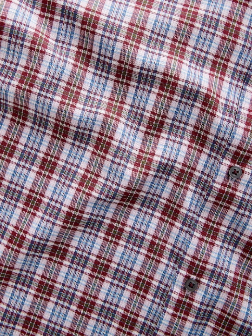 Pink Check Regular Fit Easy Iron Button Down Oxford Shirt