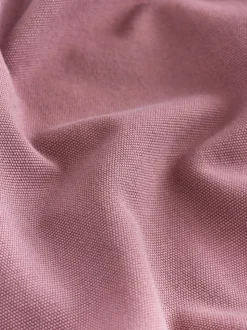 Pink Long Sleeve Garment Dyed Oxford Shirt