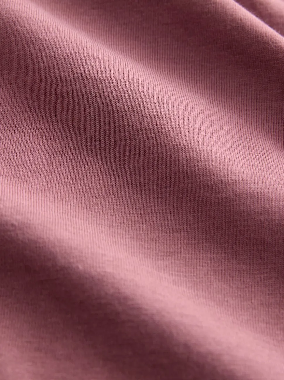 Pink Slim Fit Essential Crew Neck Cotton T-Shirt