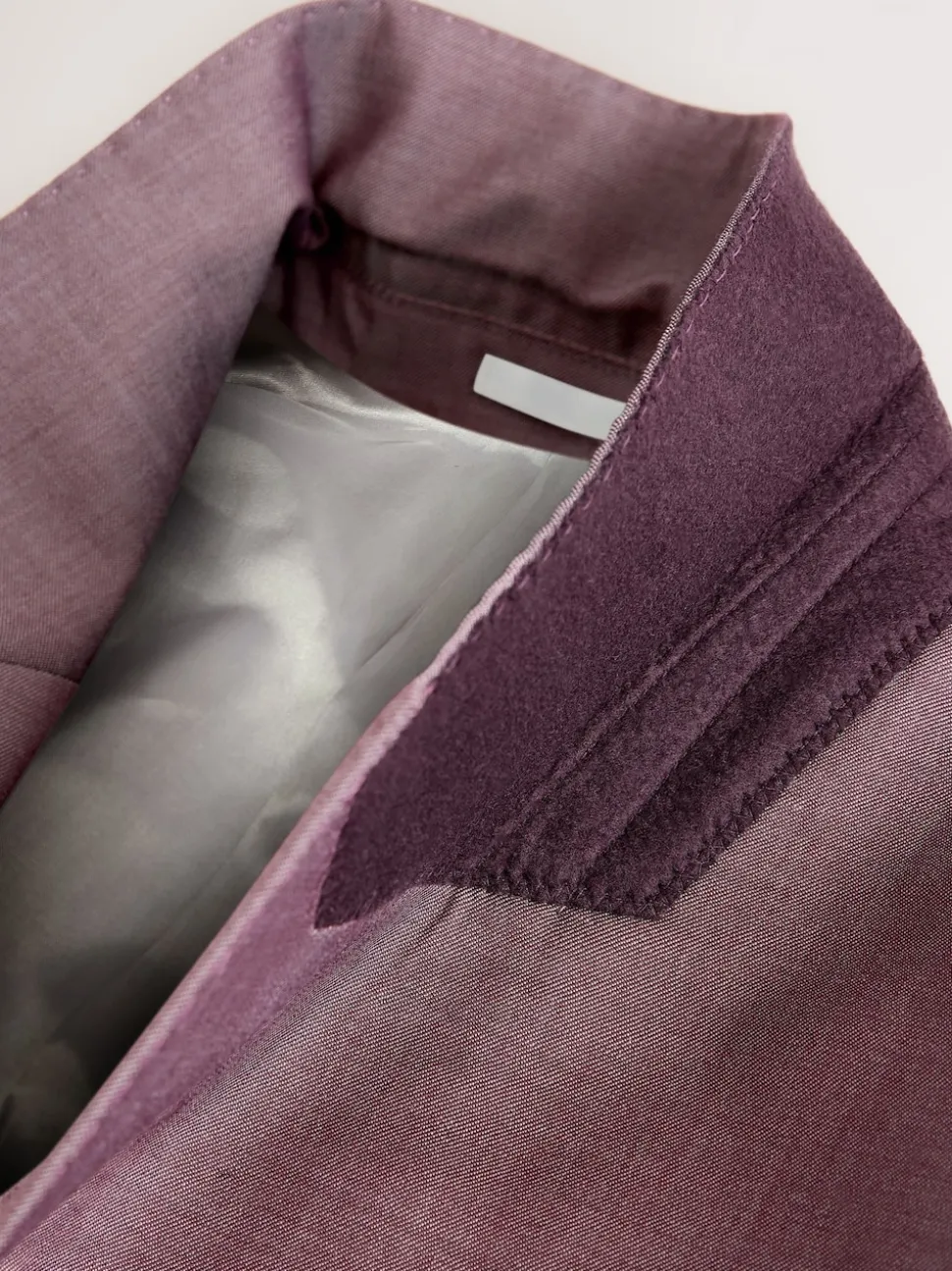 Pink Slim Fit Signature Cerutti 100% Italian Wool Suit Jacket