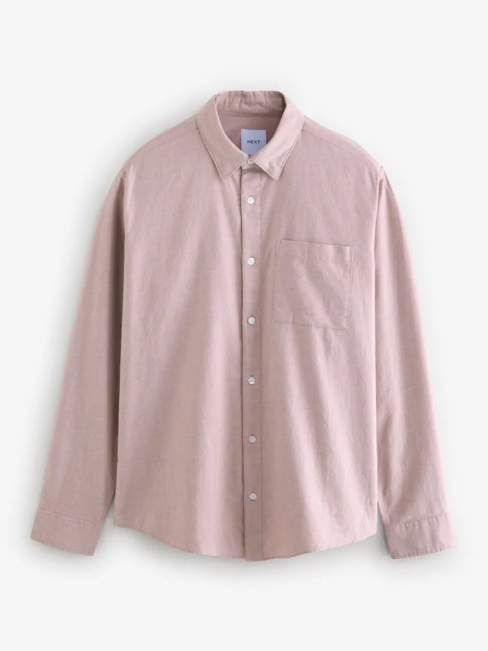 Pink Soft Touch Oxford Long Sleeve Shirt