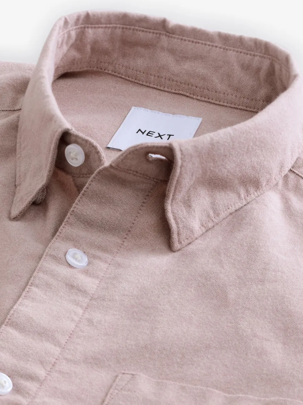Pink Soft Touch Oxford Long Sleeve Shirt
