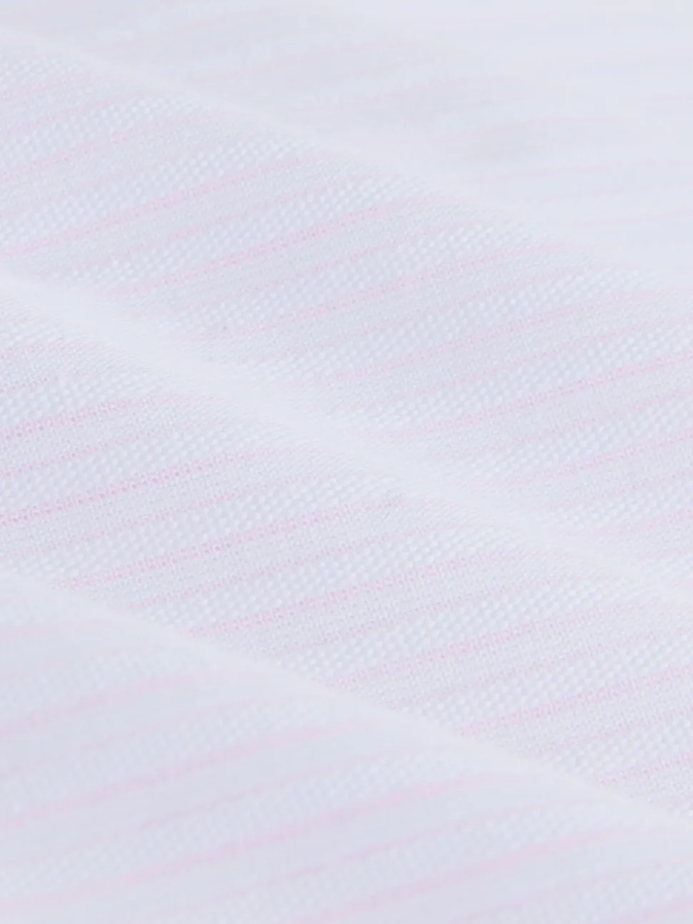 Pink Stripe Cotton Rich Long Sleeve Formal Shirt