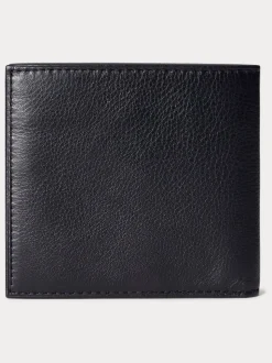 Polo Ralph Lauren Black Billfold Leather Wallet
