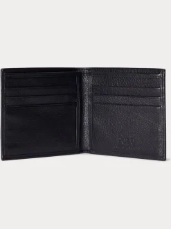 Polo Ralph Lauren Black Billfold Leather Wallet