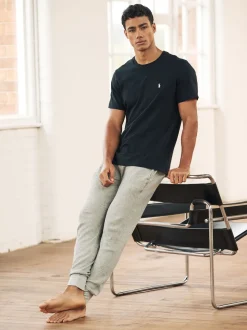 Polo Ralph Lauren Black Logo Cotton Jersey T-Shirt