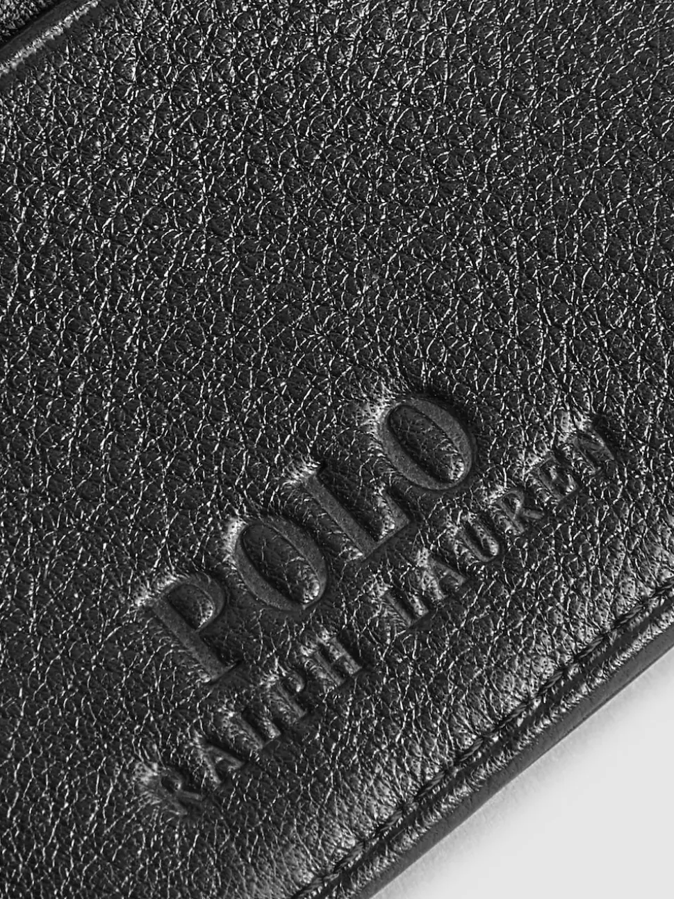 Polo Ralph Lauren Black Leather Card Holder