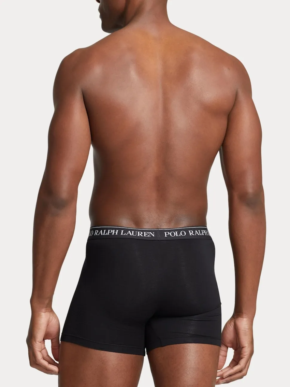 Polo Ralph Lauren Black Long Cotton Stretch Boxers 3 Pack