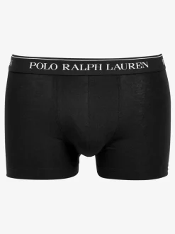 Polo Ralph Lauren Black Stretch Cotton Boxers 3 Pack