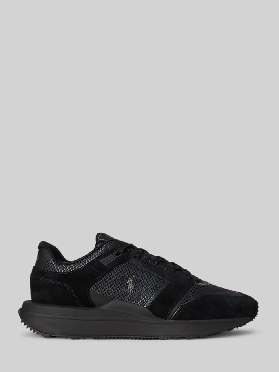 Polo Ralph Lauren Black Train 89 V2 Sport Trainers