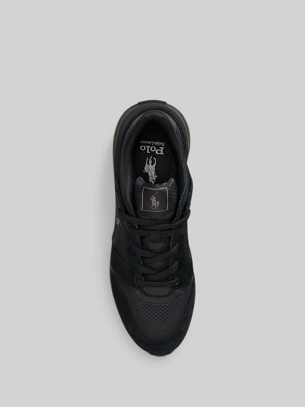 Polo Ralph Lauren Black Train 89 V2 Sport Trainers
