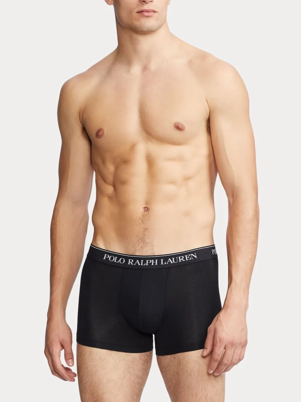Polo Ralph Lauren Black/White/Grey Stretch Cotton Boxers 3 Pack