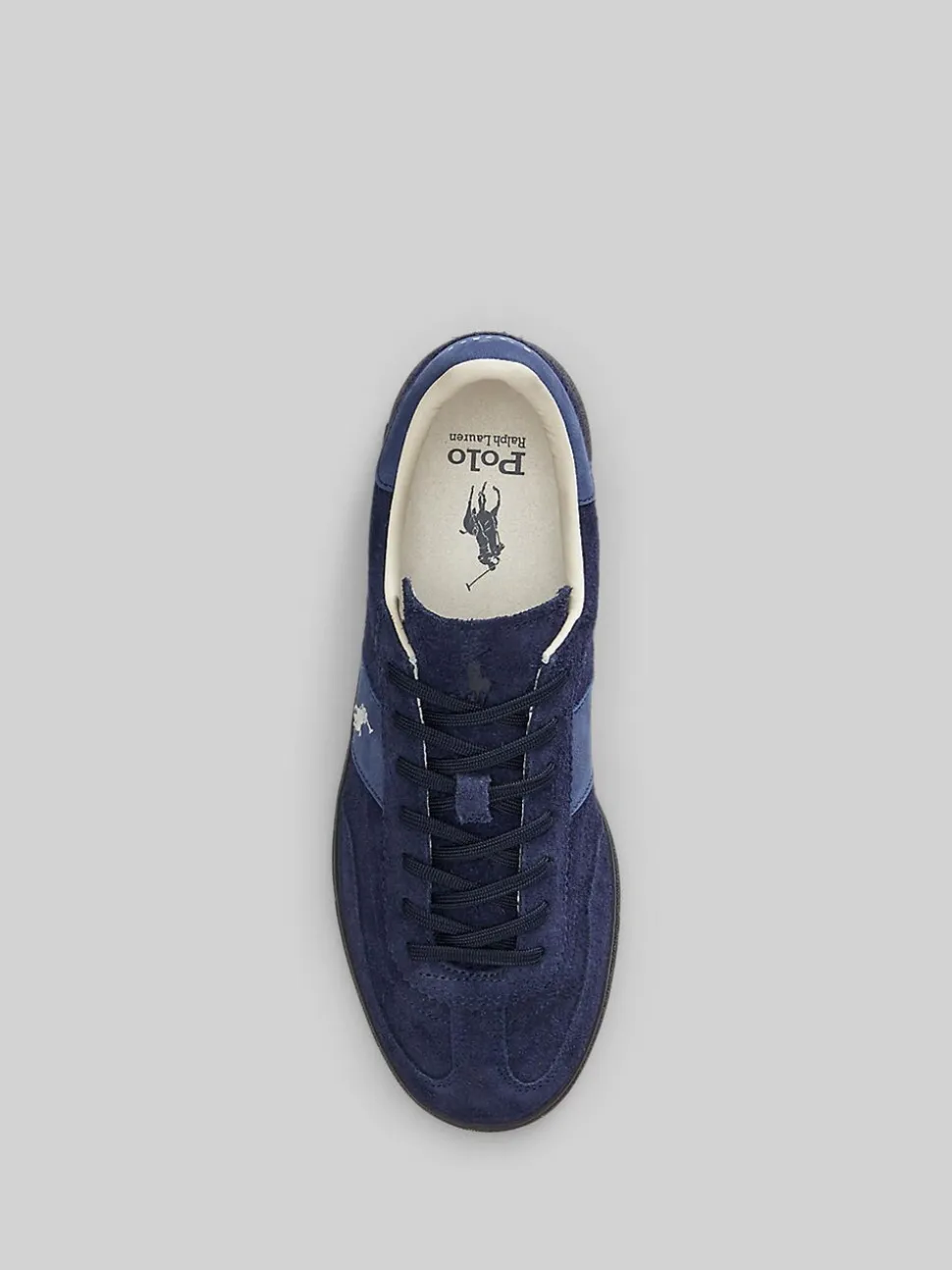 Polo Ralph Lauren Blue Bedford Suede Trainers