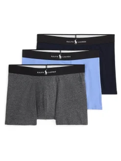 Polo Ralph Lauren Blue Classic Stretch Boxers 3 Packs
