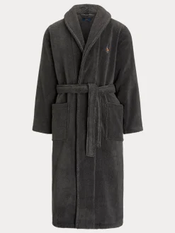 Polo Ralph Lauren Dark Grey Shawl Collar Dressing Gown