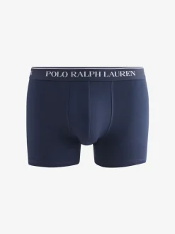 Polo Ralph Lauren Green Cotton Stretch Boxers 3 Pack