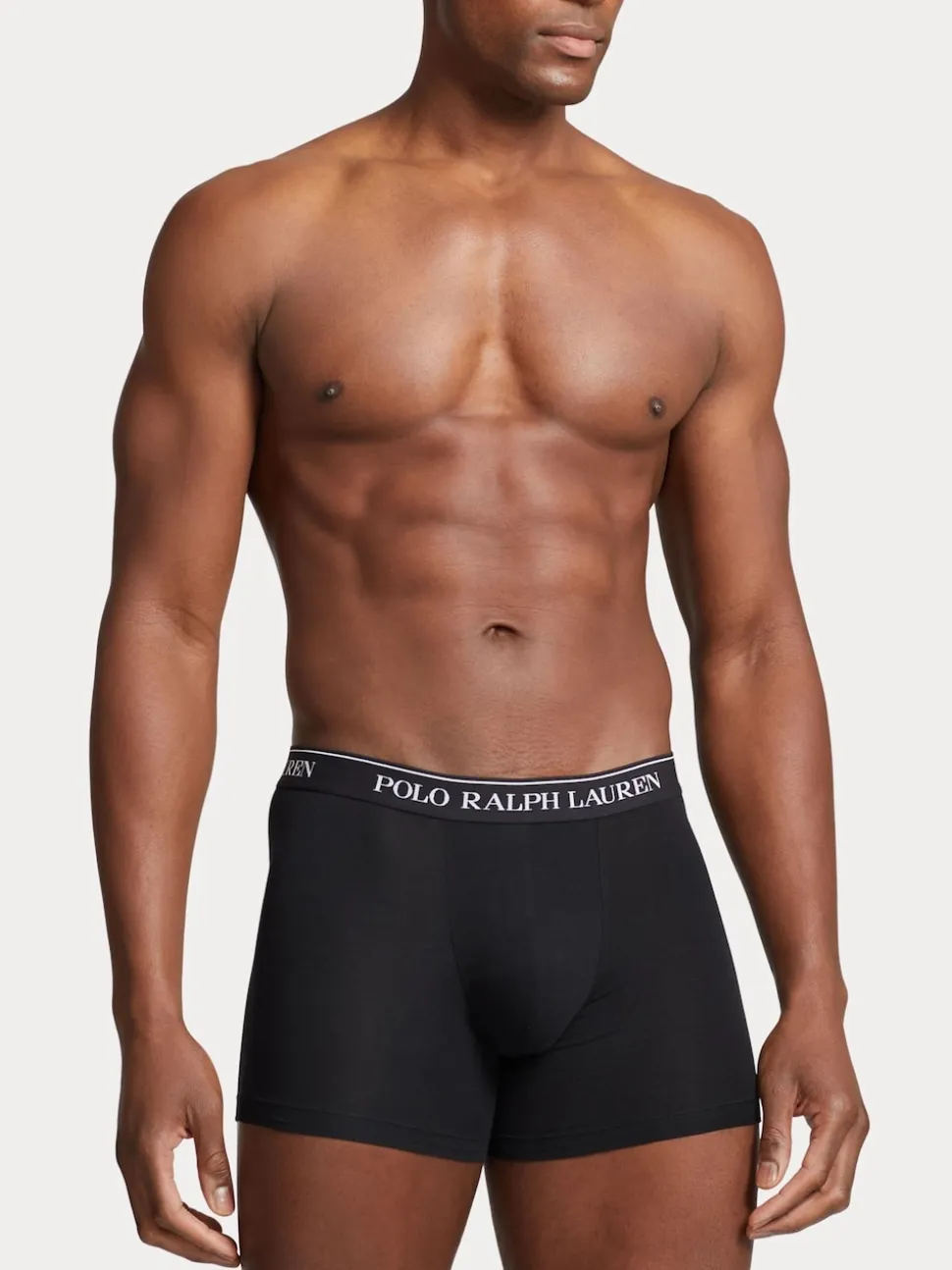 Polo Ralph Lauren Grey Long Cotton Stretch Boxers 3 Pack