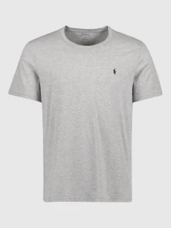Polo Ralph Lauren Grey Logo Cotton Jersey T-Shirt