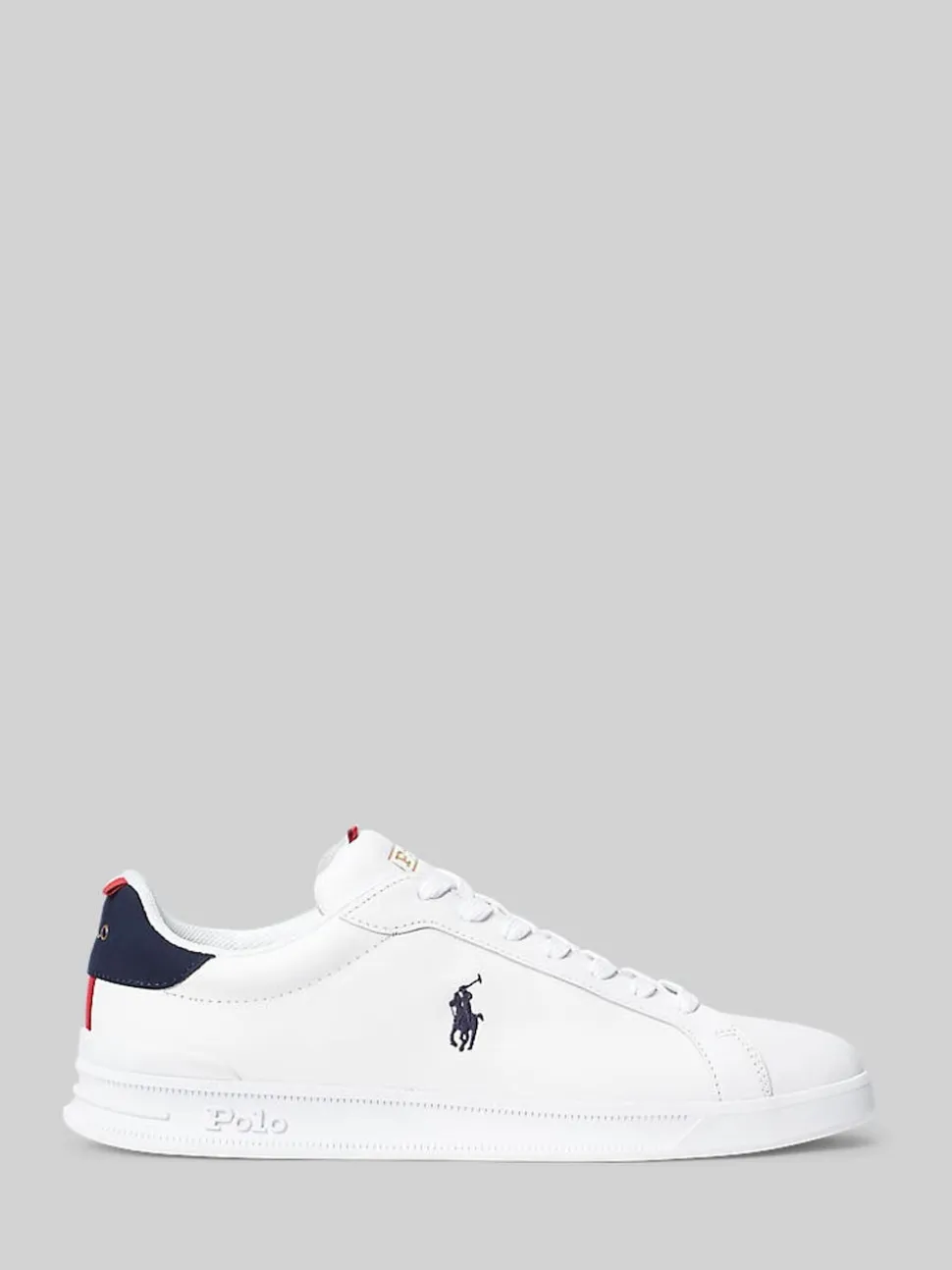 Polo Ralph Lauren Multi Leather Heritage Court II Trainers