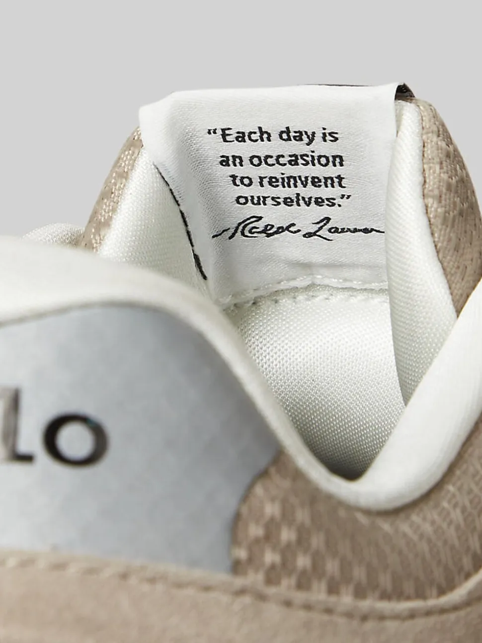 Polo Ralph Lauren Natural Train 89 V2 Sport Trainers