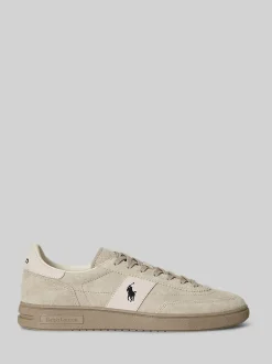 Polo Ralph Lauren Natural Bedford Suede Trainers