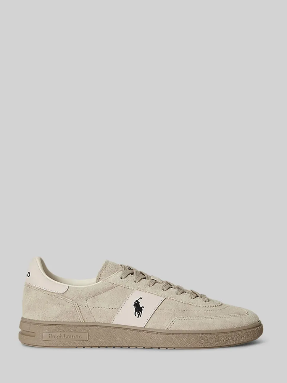 Polo Ralph Lauren Natural Bedford Suede Trainers