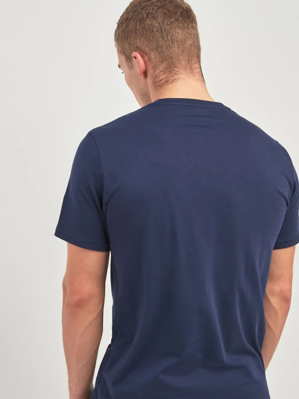 Polo Ralph Lauren Navy Logo Cotton Jersey T-Shirt